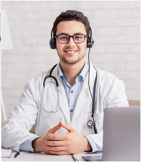 Stock image of a doctor